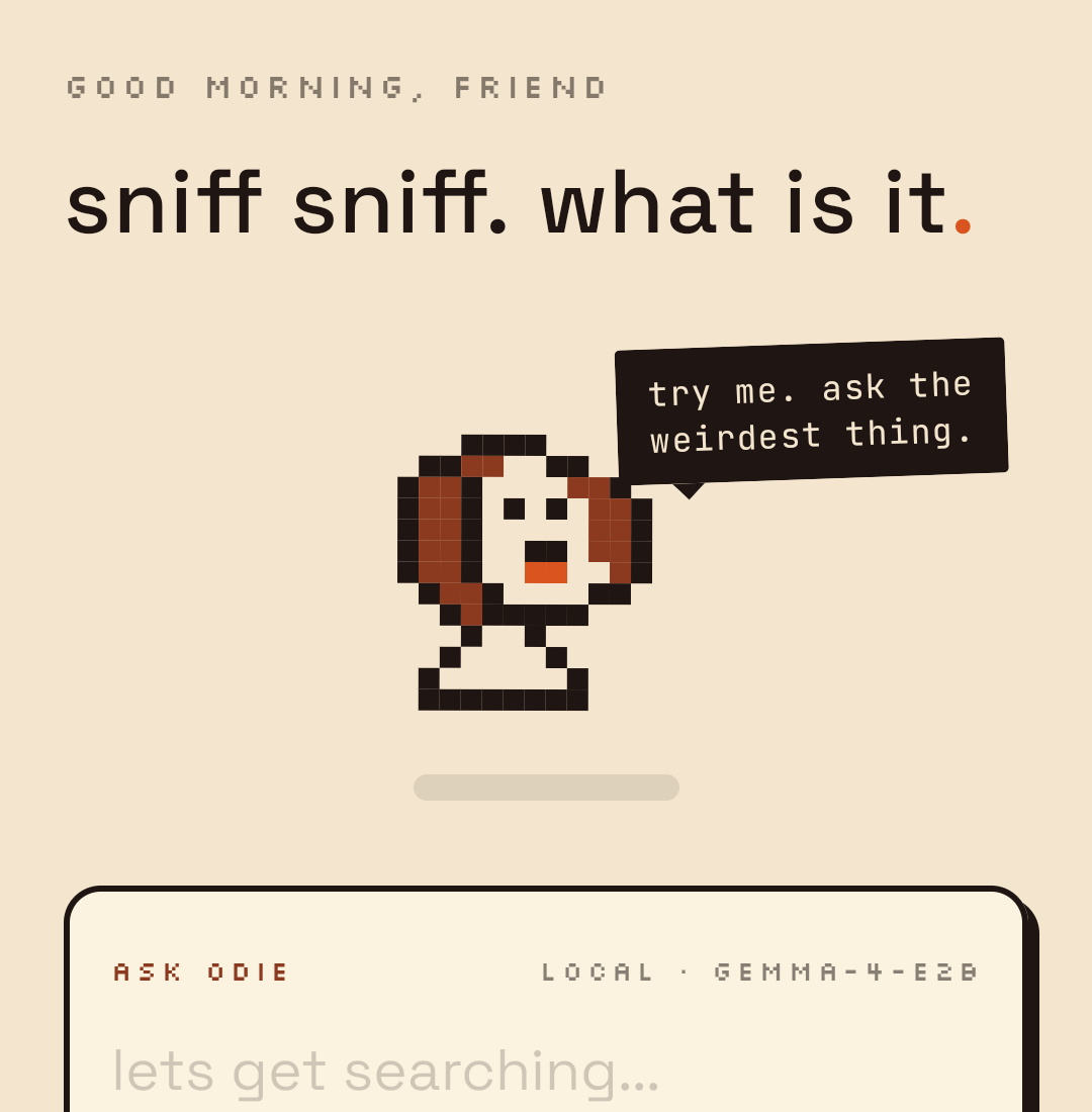 I described a vibe and Claude Design came back with a whole app